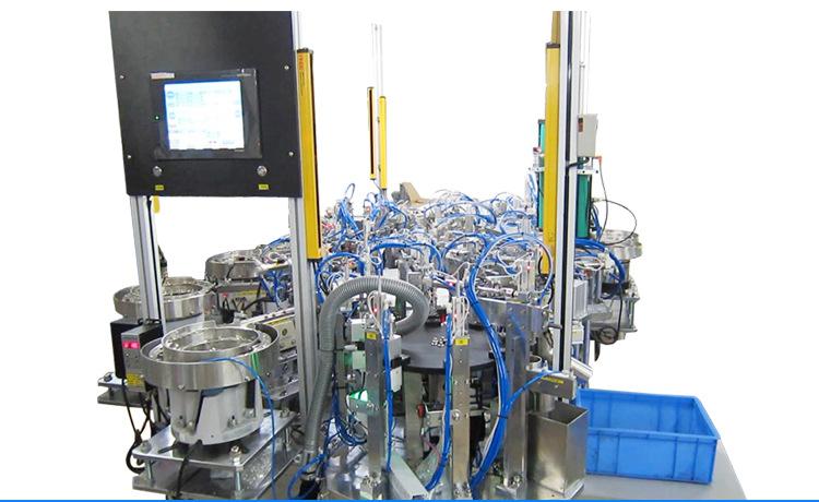 厂家供应全自动可调试温控器组装机 温控器自动组装机自动化设备-电池